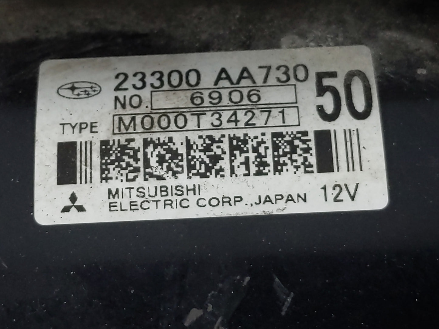 2017-2020 Toyota 86 Car Starter Motor Solenoid OEM P/N:23300 AA730 Fits Fits 2013 2014 2015 2016 2017 2018 2019 2020 OEM Use