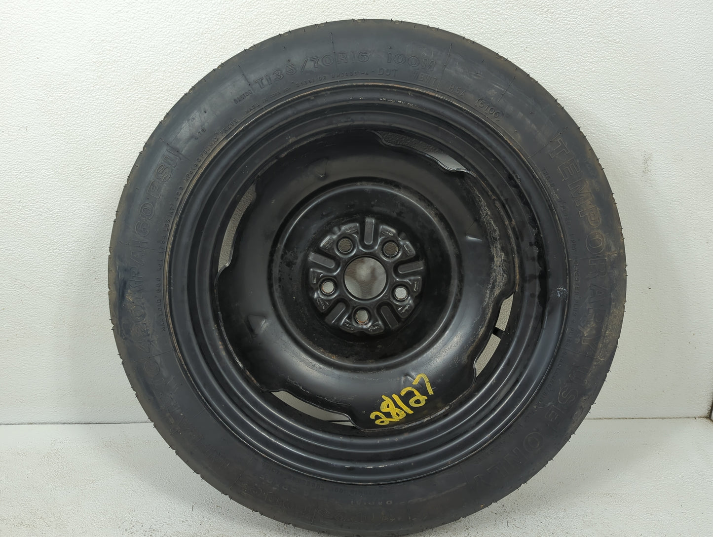 2028 Pontiac Vibe Vibe Spare Donut Tire Wheel Rim Oem - Oemusedautoparts1.com