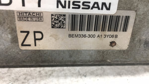 2014 Versa Nissan PCM Engine Control Computer ECU ECM PCU OEM P/N:BEM336-300 A1 Fits Fits 2015 2016 2017 OEM Used Auto Parts - Oemusedautoparts1.com