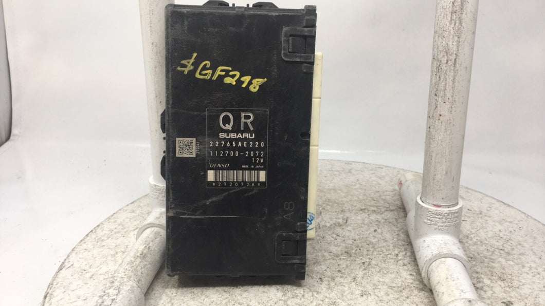 2014 Forester Subaru PCM Engine Control Computer ECU ECM PCU OEM P/N:22765AE220 Fits OEM Used Auto Parts - Oemusedautoparts1.com