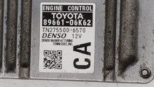 2012-2014 Toyota Camry PCM Engine Control Computer ECU ECM PCU OEM P/N:89661-06K83 89661-06K61 Fits Fits 2012 2013 2014 OEM Used Auto Parts - Oemusedautoparts1.com 