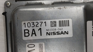 2013-2014 Nissan Altima PCM Engine Control Computer ECU ECM PCU OEM P/N:103271BA1 MEC300-021 A1, BEM400-300 Fits Fits 2013 2014 OEM Used Auto Parts - Oemusedautoparts1.com 