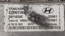 2011-2014 Hyundai Sonata PCM Engine Control Computer ECU ECM PCU OEM P/N:39101-2G661 39111-2G661 Fits Fits 2011 2012 2013 2014 OEM Used Auto Parts - Oemusedautoparts1.com 