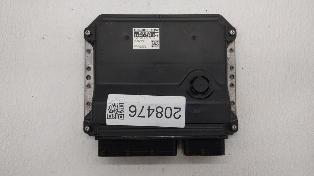 2015 Toyota Sienna PCM Engine Control Computer ECU ECM PCU OEM P/N:89661-08410 Fits Fits 2016 OEM Used Auto Parts