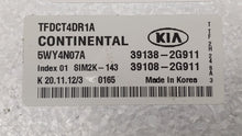 2011-2013 Kia Optima PCM Engine Control Computer ECU ECM PCU OEM P/N:39108-2G912 39138-2G912, 39138-2G910 Fits Fits 2011 2012 2013 OEM Used Auto Parts - Oemusedautoparts1.com 