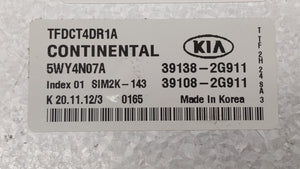 2011-2013 Kia Optima PCM Engine Control Computer ECU ECM PCU OEM P/N:39108-2G912 39138-2G912, 39138-2G910 Fits Fits 2011 2012 2013 OEM Used Auto Parts - Oemusedautoparts1.com 