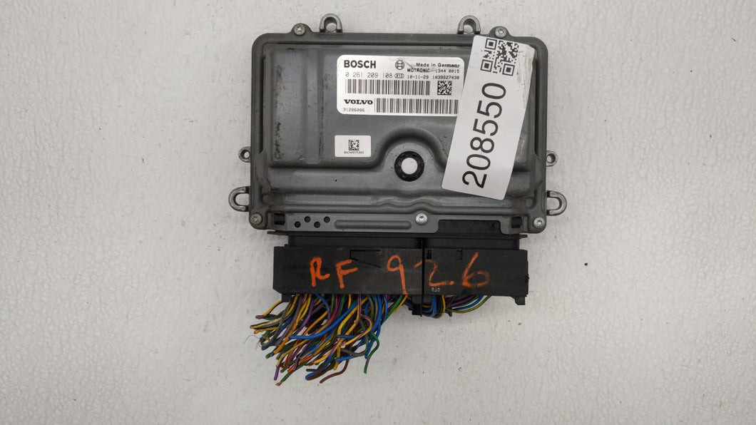 2012-2012 Volvo S60 Motor Computadora Ecu Pcm Ecm Pcu OEM 208550