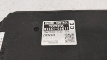 2008-2009 Toyota Camry PCM Engine Control Computer ECU ECM PCU OEM P/N:89661-06G10 89661-06G11 Fits Fits 2008 2009 OEM Used Auto Parts - Oemusedautoparts1.com 