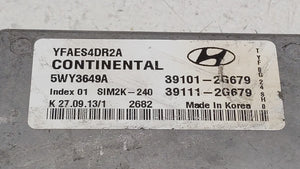 2011-2014 Hyundai Sonata PCM Engine Control Computer ECU ECM PCU OEM P/N:39111-2G679 39101-2G679 Fits Fits 2011 2012 2013 2014 OEM Used Auto Parts - Oemusedautoparts1.com 