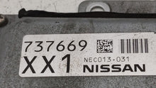 2015 Nissan Altima PCM Engine Control Computer ECU ECM PCU OEM P/N:BEM404-300 A1 NEC001-666, NEC013-028 Fits Fits 2013 2014 OEM Used Auto Parts