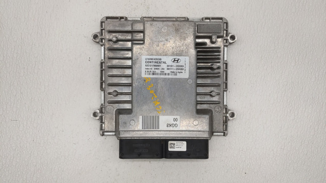 2015-2017 Hyundai Sonata PCM Engine Control Computer ECU ECM PCU OEM P/N:39101-2GGK5 39101-2GGK6 Fits Fits 2015 2016 2017 OEM Used Auto Parts - Oemusedautoparts1.com 