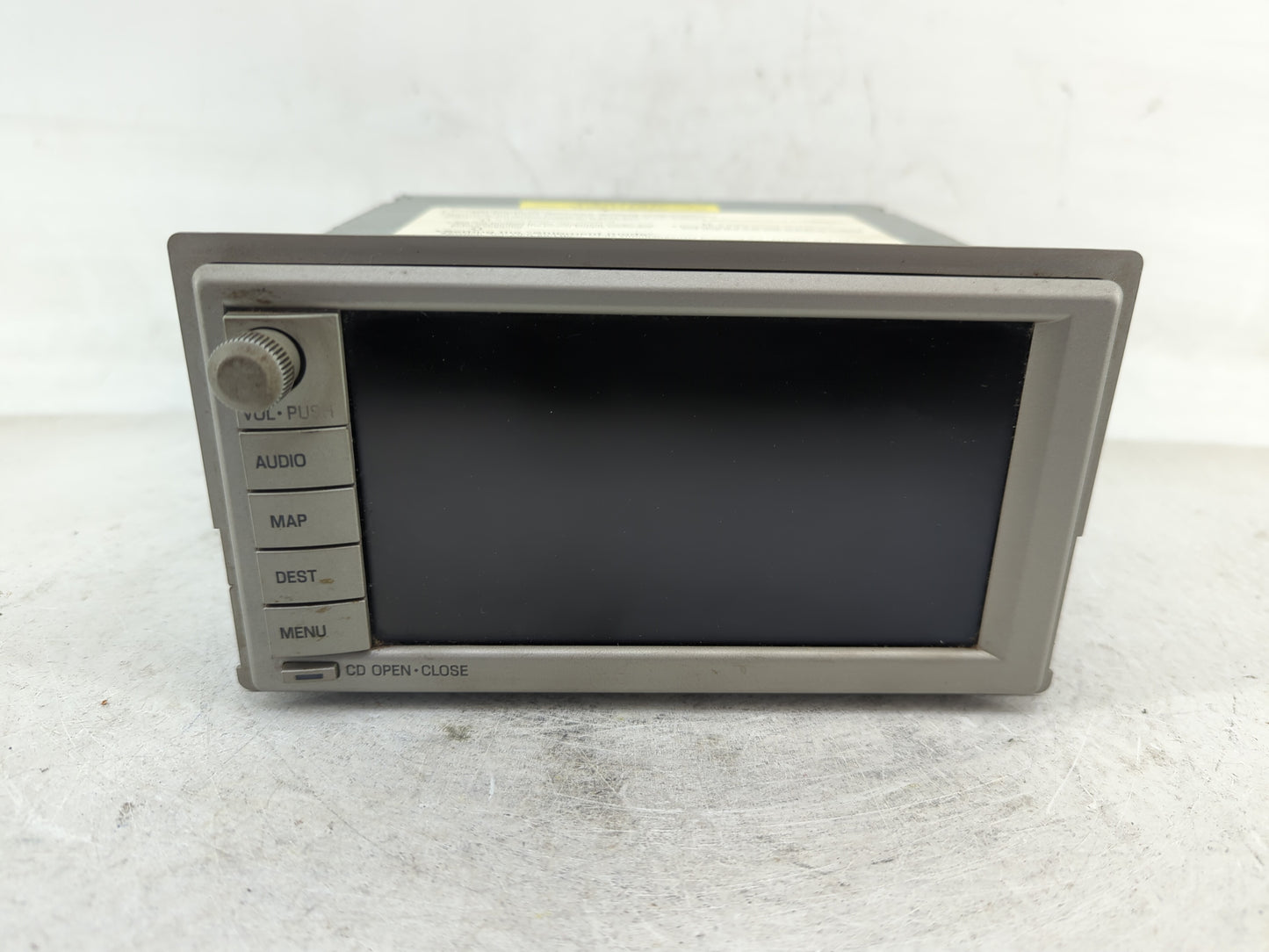 2109 Lincoln Navigator Radio AM FM Cd Player Receiver Replacement P/N:6L7T-18C985-AB Fits OEM Used Auto Parts - Oemusedautop