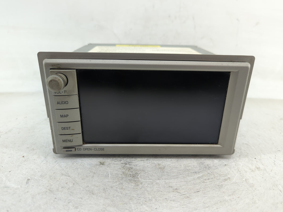 2005-2006 Lincoln Navigator Radio AM FM Cd Player Receiver Replacement P/N:6L7T-18C985-AB Fits Fits 2005 2006 OEM Used Auto 