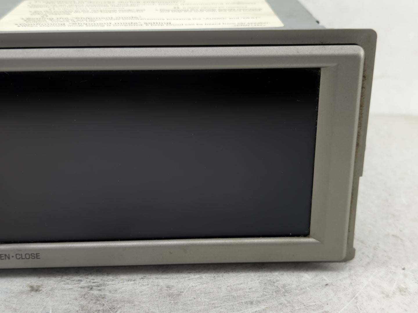 2109 Lincoln Navigator Radio AM FM Cd Player Receiver Replacement P/N:6L7T-18C985-AB Fits OEM Used Auto Parts - Oemusedautop