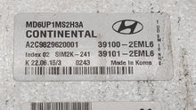 2014-2016 Hyundai Elantra PCM Engine Control Computer ECU ECM PCU OEM P/N:39101-2EML6 Fits Fits 2014 2015 2016 OEM Used Auto Parts - Oemusedautoparts1.com 