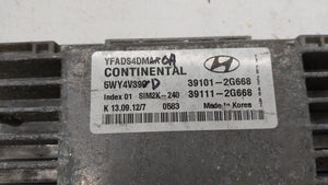 2011-2014 Hyundai Sonata Motor Computadora Ecu Pcm Ecm Pcu OEM 211005