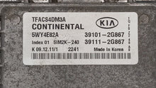 2011-2013 Kia Optima PCM Engine Control Computer ECU ECM PCU OEM P/N:39101-2G869 39101-2G867, 39111-2G867 Fits Fits 2011 2012 2013 OEM Used Auto Parts