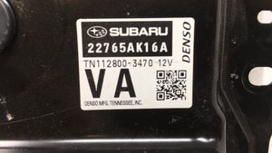 2016 Legacy Subaru PCM Engine Control Computer ECU ECM PCU OEM P/N:22765AK16A Fits Fits 2017 OEM Used Auto Parts - Oemusedautoparts1.com