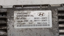 2011-2014 Hyundai Sonata PCM Engine Control Computer ECU ECM PCU OEM P/N:39101-2G661 39111-2G661 Fits Fits 2011 2012 2013 2014 OEM Used Auto Parts