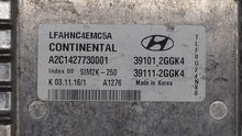 2015-2017 Hyundai Sonata PCM Engine Control Computer ECU ECM PCU OEM P/N:39111-2GGK4 39101-2GGL1 Fits Fits 2015 2016 2017 OEM Used Auto Parts - Oemusedautoparts1.com 