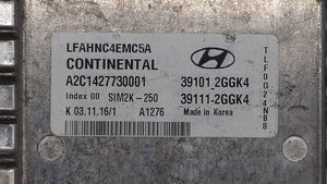 2015-2017 Hyundai Sonata PCM Engine Control Computer ECU ECM PCU OEM P/N:39111-2GGK4 39101-2GGL1 Fits Fits 2015 2016 2017 OEM Used Auto Parts - Oemusedautoparts1.com 