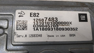 2017 Chevrolet Traverse PCM Engine Control Computer ECU ECM PCU OEM P/N:12683348 12679552, 12697045 Fits Fits 2016 2018 2019 OEM Used Auto Parts