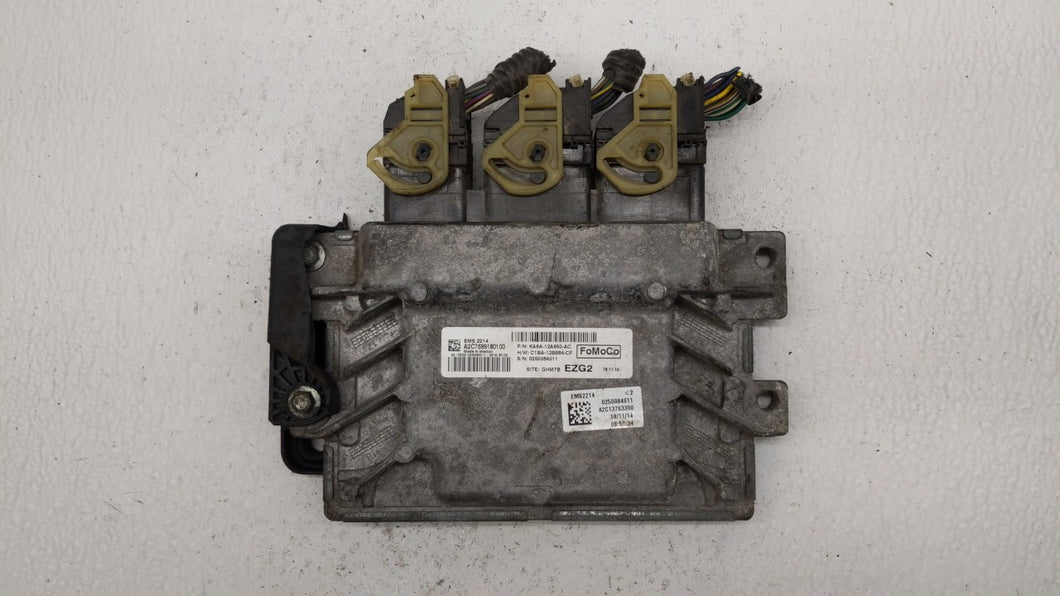 2019 Ford Fiesta PCM Engine Control Computer ECU ECM PCU OEM P/N:KA6A-12A650-AC KA6A-12A650-AD Fits OEM Used Auto Parts - Oemusedautoparts1.com 