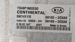 2014 Kia Forte PCM Engine Control Computer ECU ECM PCU OEM Fits OEM Used Auto Parts - Oemusedautoparts1.com 