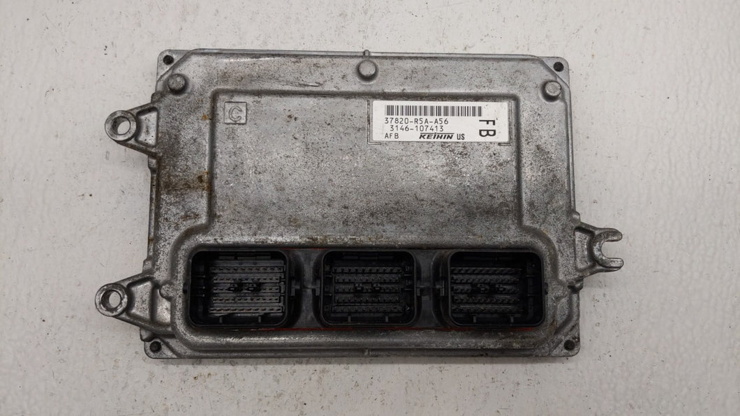 2012-2014 Honda Cr-V PCM Engine Control Computer ECU ECM PCU OEM P/N:37820-R5A-A56 37820-R5A-A54 Fits Fits 2012 2013 2014 OEM Used Auto Parts - Oemusedautoparts1.com 