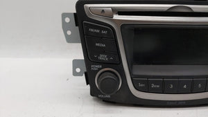 2016 Hyundai Accent Radio AM FM Cd Player Receiver Replacement P/N:96170-1R111 96170-1R111RDR Fits OEM Used Auto Parts