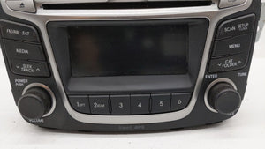 2016 Hyundai Accent Radio AM FM Cd Player Receiver Replacement P/N:96170-1R111 96170-1R111RDR Fits OEM Used Auto Parts