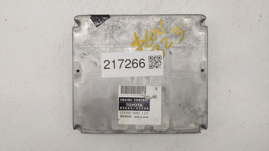 2006-2008 Toyota Prius PCM Engine Control Computer ECU ECM PCU OEM P/N:89981-47211 89661-47161 Fits Fits 2006 2007 2008 OEM Used Auto Parts - Oemusedautoparts1.com 