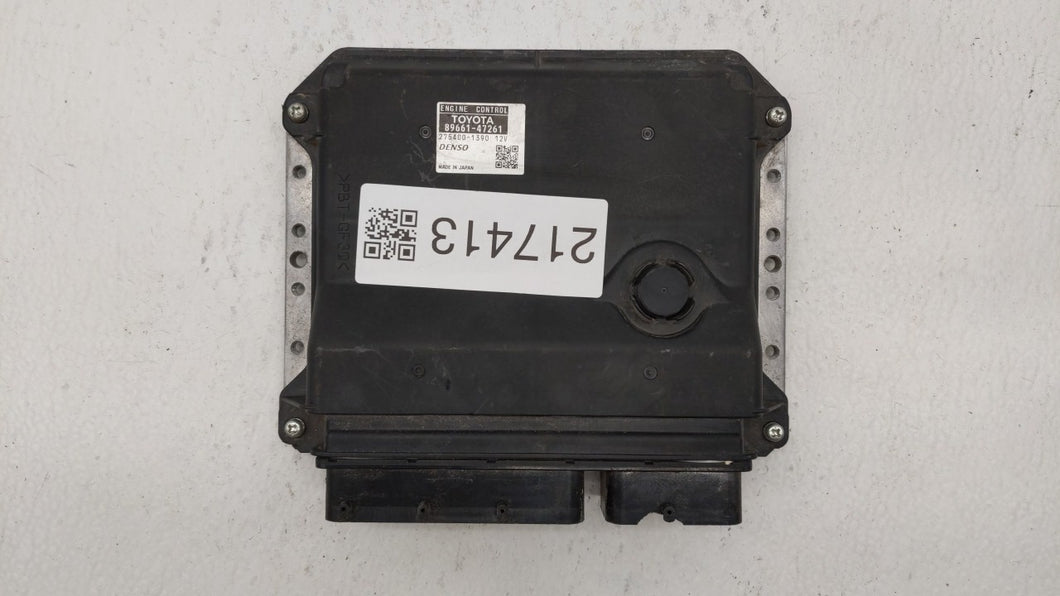 2010 Toyota Prius PCM Engine Control Computer ECU ECM PCU OEM P/N:89661-47261 89661-47262 Fits OEM Used Auto Parts