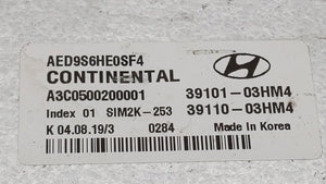 2017-2018 Hyundai Ioniq PCM Engine Control Computer ECU ECM PCU OEM P/N:39101-03HM4 39110-03HM4, 39101-03HM2 Fits Fits 2017 2018 OEM Used Auto Parts - Oemusedautoparts1.com 