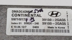 2015 Hyundai Santa Fe PCM Engine Control Computer ECU ECM PCU OEM P/N:39100-2GAG7 39130-2GAG7, 39100-2GAG5, 39130-2GAG5 Fits OEM Used Auto Parts