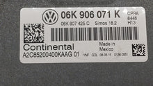 2015 Volkswagen Passat PCM Engine Control Computer ECU ECM PCU OEM P/N:06K 906 071 K Fits OEM Used Auto Parts