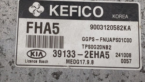 2015 Kia Soul PCM Engine Control Computer ECU ECM PCU OEM P/N:39133-2EHA5 39132-2EHA5, 39133-2EHA3 Fits OEM Used Auto Parts - Oemusedautoparts1.com 