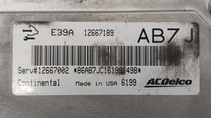 2017 Chevrolet Equinox PCM Engine Control Computer ECU ECM PCU OEM P/N:12666068 12667002, 12666070, 12667189 Fits Fits 2018 2019 OEM Used Auto Parts - Oemusedautoparts1.com 