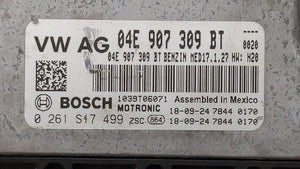 2019-2019 Volkswagen Jetta Motor Computadora Ecu Pcm Ecm Pcu OEM 218876