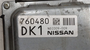 2013-2014 Nissan Altima PCM Engine Control Computer ECU ECM PCU OEM P/N:BEM400-300 MEC300-010 D1 Fits Fits 2013 2014 OEM Used Auto Parts - Oemusedautoparts1.com 