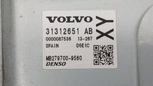 2014-2016 Volvo S60 PCM Engine Control Computer ECU ECM PCU OEM P/N:31312651AB Fits Fits 2014 2015 2016 OEM Used Auto Parts - Oemusedautoparts1.com 