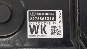 2015 Subaru Legacy PCM Engine Control Computer ECU ECM PCU OEM P/N:22765AK16A 2765AF36C, 22765AF36A, 22765AF36B Fits OEM Used Auto Parts