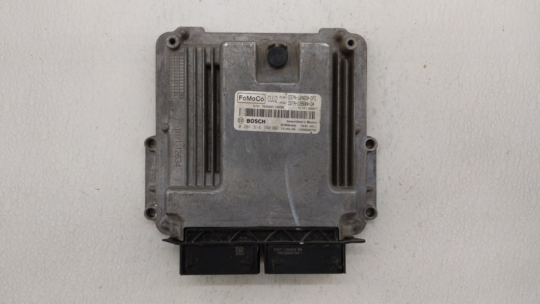 2014-2016 Ford Fusion PCM Engine Control Computer ECU ECM PCU OEM P/N:ES7A-12A650-EK ES7A-12A650-AL Fits Fits 2014 2015 2016 OEM Used Auto Parts - Oemusedautoparts1.com 