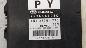 2013-2014 Subaru Legacy PCM Engine Control Computer ECU ECM PCU OEM P/N:22765AE06C 22765AE06D, 22765AE06B Fits Fits 2013 2014 OEM Used Auto Parts - Oemusedautoparts1.com 