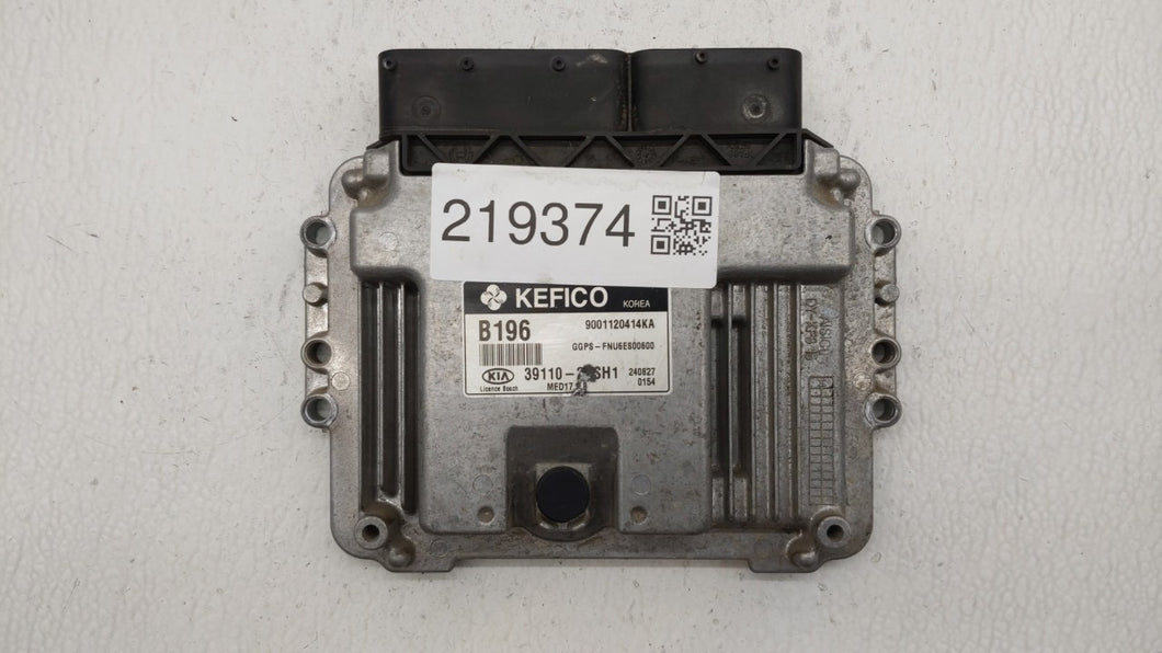 2015 Kia Soul PCM Engine Control Computer ECU ECM PCU OEM P/N:39101-2BSH1 39110-2BSH1 Fits OEM Used Auto Parts