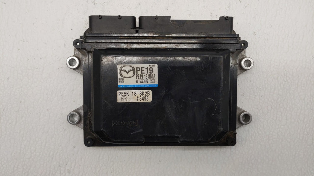 2014 Mazda 3 PCM Engine Control Computer ECU ECM PCU OEM P/N:PE19 18 881A PS5G 18 8K2, PEDM 18 881, PEAB 18 881A, PEDH 18 881 Fits OEM Used Auto Parts - Oemusedautoparts1.com 