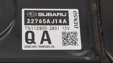 2016 Subaru Legacy PCM Engine Control Computer ECU ECM PCU OEM P/N:22765AJ14A Fits OEM Used Auto Parts