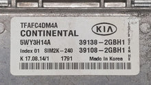 2015 Kia Optima PCM Engine Control Computer ECU ECM PCU OEM P/N:39108-2GBH1 39138-2GBH1 Fits OEM Used Auto Parts - Oemusedautoparts1.com 