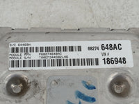 2016-2019 Dodge Journey PCM Engine Control Computer ECU ECM PCU OEM P/N:P68274648AC Fits Fits 2016 2017 2018 2019 OEM Used A