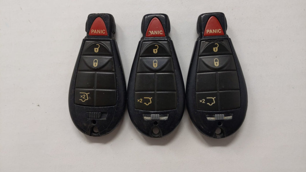 Lot of 3 Aftermarket Keyless Entry Remote Fob MIXED FCC IDS MIXED PART - Oemusedautoparts1.com 